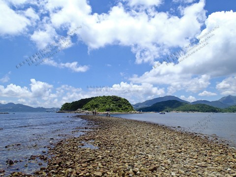 連島沙堤 Tombolo